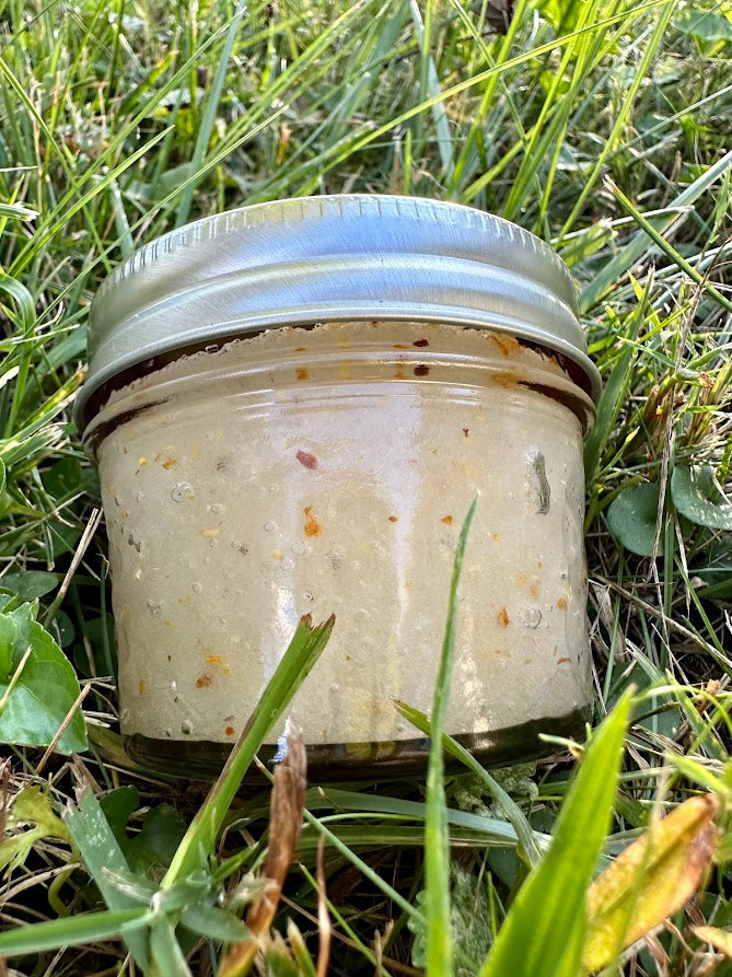 Energetic Orange Zest Sugar Scrub