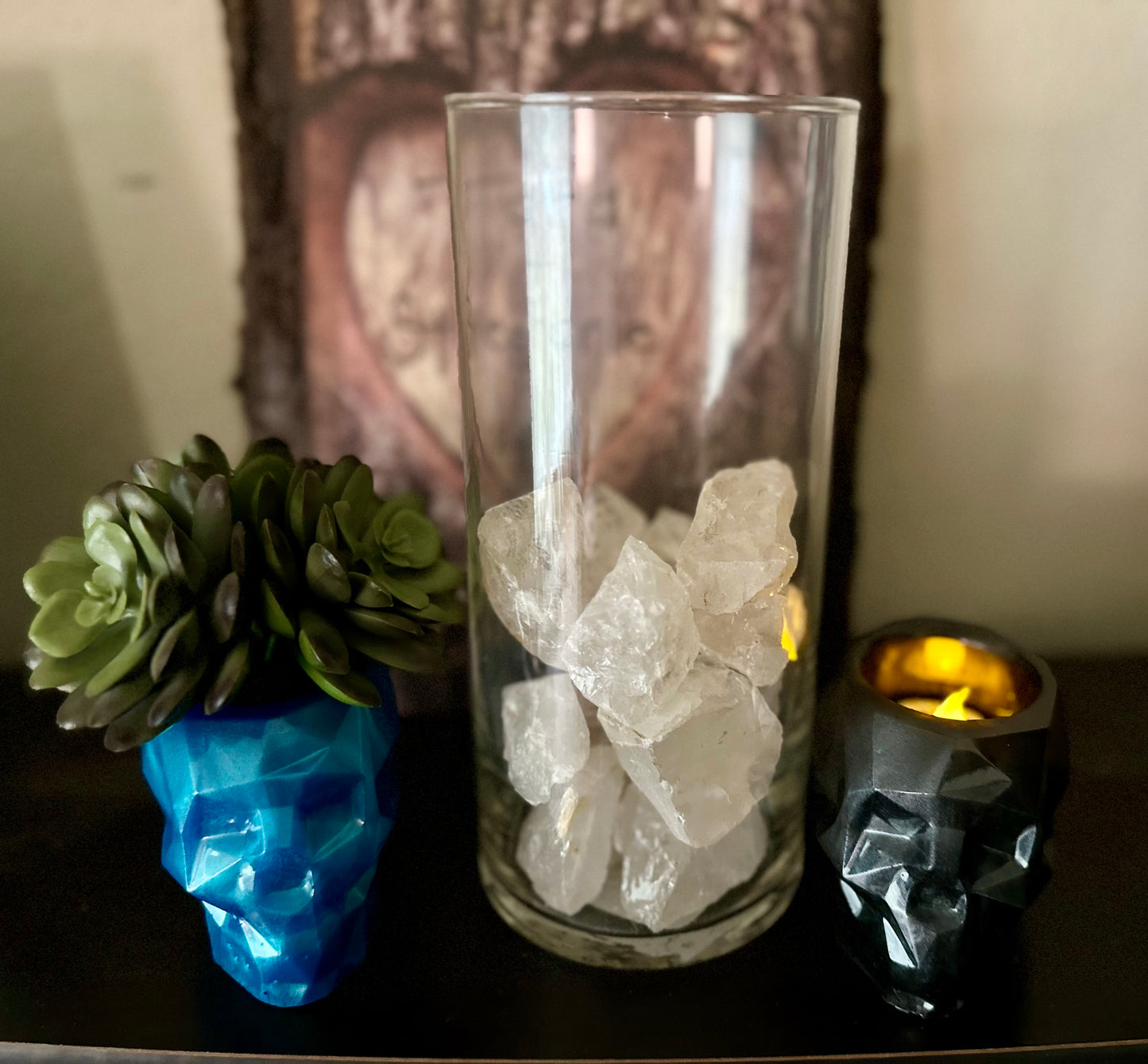 Skull Planter/Tealight Holder