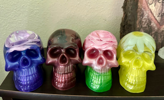Flower Skulls