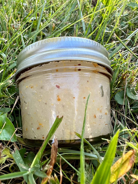 Energetic Orange Zest Sugar Scrub